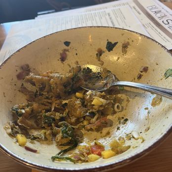 Black Salt - Palak Chaat with Mango - Indian Near Me - Chesterfield, Missouri