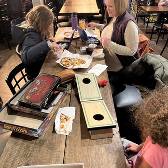 BREWS on the Alley - a group of people eating pizza - Coffee & Tea Near Me - Seneca, South Carolina BREWS on the Alley - a group of people eating pizza - Coffee & Tea Near Me - Seneca, South Carolina