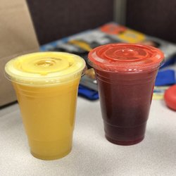 100% Pure Juices - Pineapple Orange and Beet/Carrot/Orange
