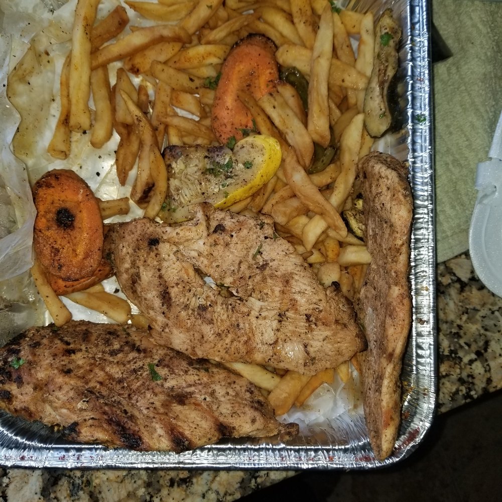 Warren Kabob - Sadly sliced chicken breasts. This is NOT deboned chicken... - Mediterranean Near Me - Warren, Michigan