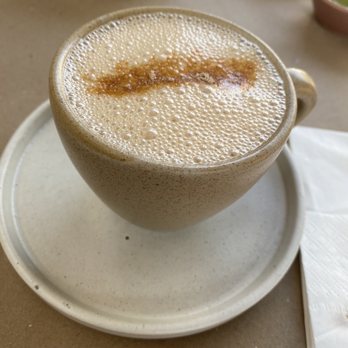 Cha' - Chai Latte with almond milk - Restaurants Near Me - Puerto Vallarta, JAL