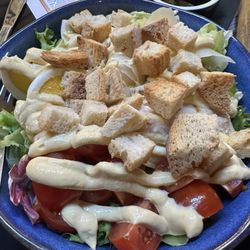Salad with chicken