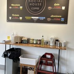Social House Coffee - No other coffee menu in site so figure out what you want in advance