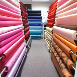 Fabric Center - A whole corner of the store is dedicated to bridal, fashion and apparel fabrics.
