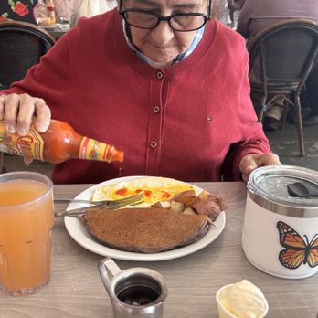 Millie's Cafe - Pasadena - Buckwheat pancake combo - Breakfast & Brunch Near Me - Pasadena, California Millie's Cafe - Pasadena - Buckwheat pancake combo - Breakfast & Brunch Near Me - Pasadena, California