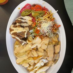 Pollo con tajada