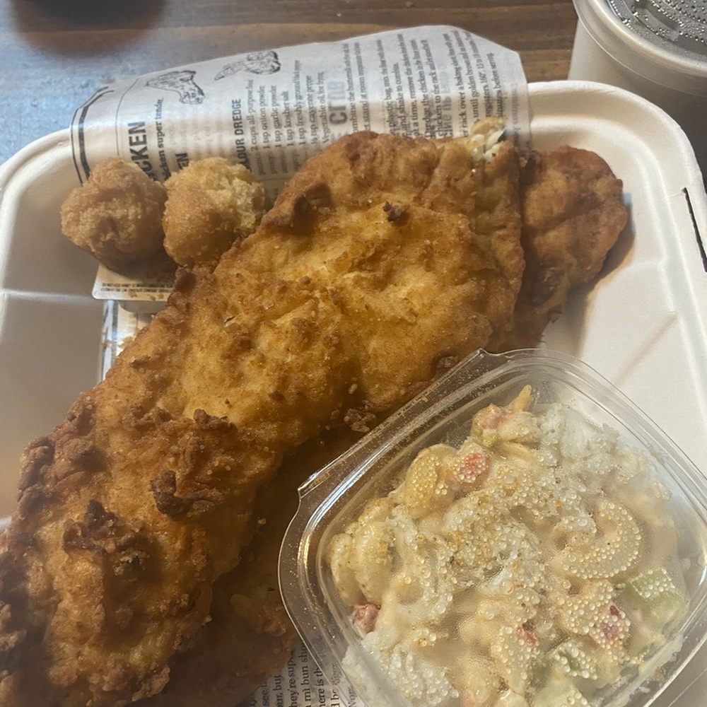 Calvert Crabs & Seafood - Catch Choice of Fresh Catch Fish of the Day Filet Platter W/ 3 HP - Seafood Near Me - Prince Frederick, Maryland