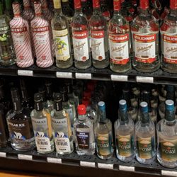 Great Canadian Liquor Warehouse - Vodka Selection
