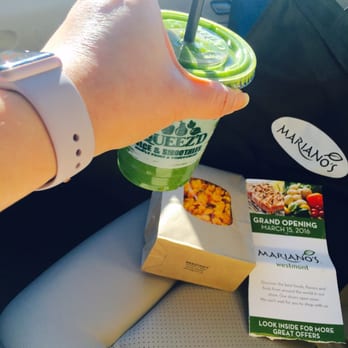 Mariano's - FREE kale juice, popcorn and shopping bag--- yaaaasss!!! Better to shop weekdays... Weekends is crazy busy - Grocery Near Me - Westmont, Illinois