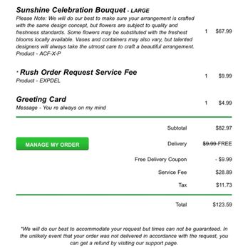 Avas Flowers - I was billed for $120 for this joke  sorry I can't stop laughing. - Florists Near Me