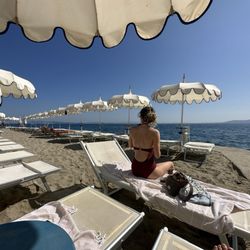 Hotel La Caletta - No tourists! (Except us, but we're quiet and stealth)