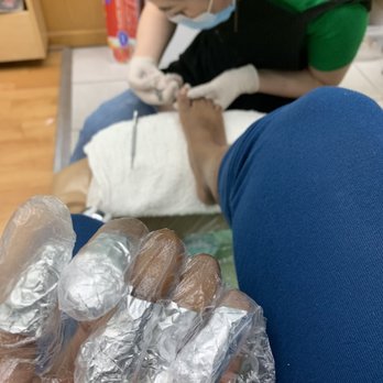 Grace Nail & Spa - Nails soak off/ pedicure - Nail Salons Near Me - Bayside, New York