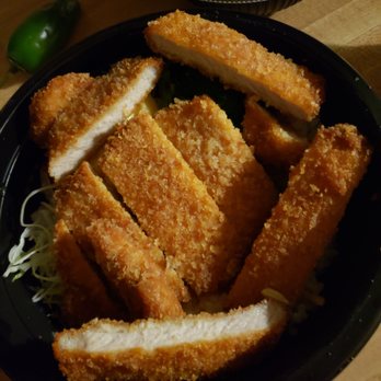 Tensuke Express - Rice bowl with pork cutlet, extra pork cutlet please! - Noodles Near Me - Columbus, Ohio Tensuke Express - Rice bowl with pork cutlet, extra pork cutlet please! - Noodles Near Me - Columbus, Ohio