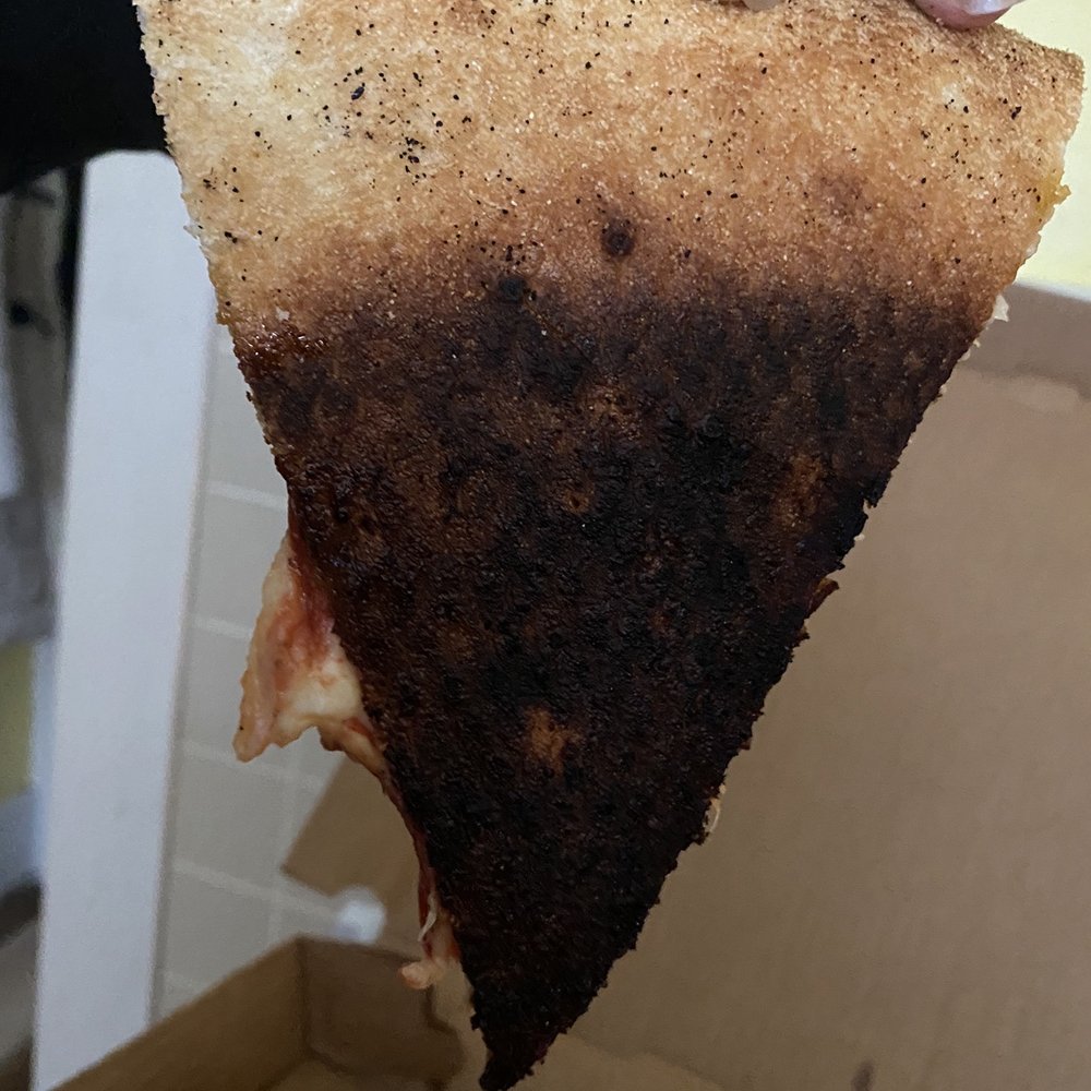 Bigbar - Burnt pizza from 12/28/20 order - Bars Near Me - Erie, Pennsylvania