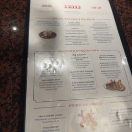 Lunch Menu