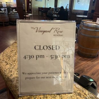 The Vineyard Rose Restaurant - New American Near Me - Temecula, California
