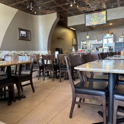 Inside the restaurant