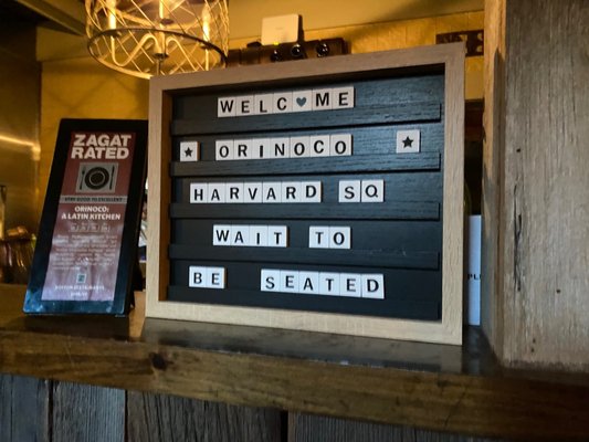 Orinoco Harvard Square by null