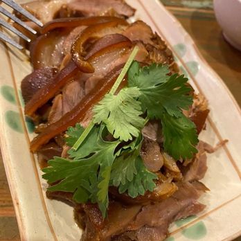 Taiwan Cafe - The significant dish : stewed pork hock . Taste great with dipping sauce .Perfect ratio of skin to meat . Not oily or too salty . - Chinese Near Me - Milpitas, California Taiwan Cafe - The significant dish : stewed pork hock . Taste great with dipping sauce .Perfect ratio of skin to meat . Not oily or too salty . - Chinese Near Me - Milpitas, California