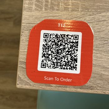 Tao‘s Fresh - Each table has this QR code to scan to order - Asian Fusion Near Me - Newark, California Tao‘s Fresh - Each table has this QR code to scan to order - Asian Fusion Near Me - Newark, California