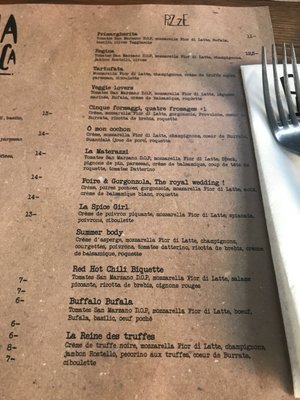 Menu photo 3 Prima Fabbrica Toulouse, 31 Menu photo 3 Prima Fabbrica Toulouse, 31