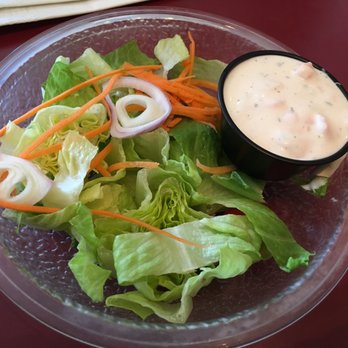 Chop Stick Cafe - Side salad with ginger ranch dressing. The dressing is wonderful! - Thai Near Me - Winchester, Virginia Chop Stick Cafe - Side salad with ginger ranch dressing. The dressing is wonderful! - Thai Near Me - Winchester, Virginia