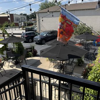 Old Dog Coffee House - View of patio from door/stairs - Coffee & Tea Near Me - Lowell, Indiana Old Dog Coffee House - View of patio from door/stairs - Coffee & Tea Near Me - Lowell, Indiana
