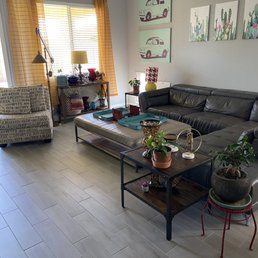 Spotless living room