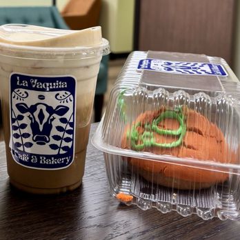La Vaquita Cafe - Iced Pumpkin Spice Latte and Pumpkin Conchita - Coffee & Tea Near Me - West Covina, California La Vaquita Cafe - Iced Pumpkin Spice Latte and Pumpkin Conchita - Coffee & Tea Near Me - West Covina, California