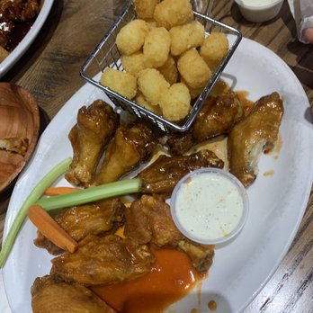 Anchor Bar - Bone in wings- Buffalo medium and sweet and sour! - Chicken Wings Near Me - San Antonio, Texas