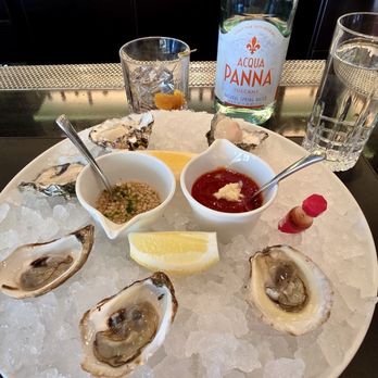 Spago - Half Dozen Oysters Three East And West Coast - New American Near Me - Las Vegas, Nevada Spago - Half Dozen Oysters Three East And West Coast - New American Near Me - Las Vegas, Nevada