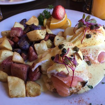 Sweet Maple - Hella good! Boost up my Wed morning with salmon Benedict+ Fresh Squeezed Orange Juice 5stars! - American Near Me - San Francisco, California Sweet Maple - Hella good! Boost up my Wed morning with salmon Benedict+ Fresh Squeezed Orange Juice 5stars! - American Near Me - San Francisco, California