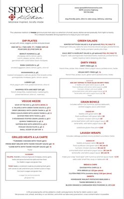 Menu photo 5 Spread Kitchen Sonoma, CA