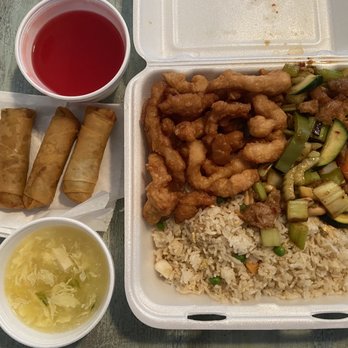 Hong Kong Express - 121. Sweet and Sour Chicken. 80. Kung Pao Chicken 22. Vegetable Fried Rice. 2. Spring Rolls 13. Egg Flower Soup - Chinese Near Me - Spokane, Washington Hong Kong Express - 121. Sweet and Sour Chicken. 80. Kung Pao Chicken 22. Vegetable Fried Rice. 2. Spring Rolls 13. Egg Flower Soup - Chinese Near Me - Spokane, Washington