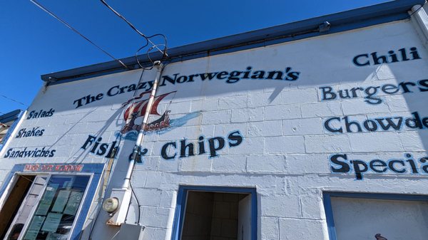 The Crazy Norwegian's Fish & Chips by null