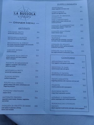 Menu photo 3 La Bussola Glen Cove, NY