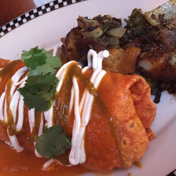 Millie's Diner - Lump Crab and Scrambled Egg Enchilada - New American Near Me - Richmond, Virginia Millie's Diner - Lump Crab and Scrambled Egg Enchilada - New American Near Me - Richmond, Virginia