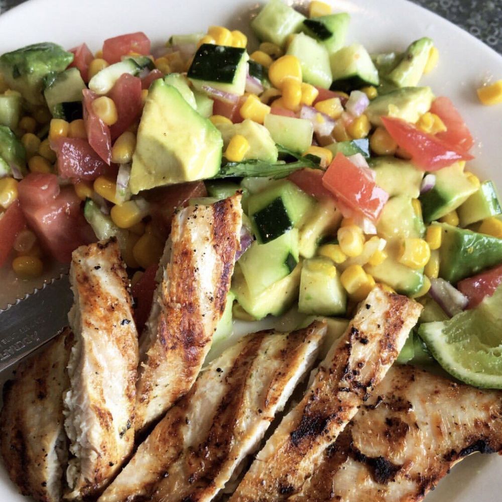 Skyline Luncheonette - Avocado salad with grilled chicken. - Breakfast & Brunch Near Me - Ringwood, New Jersey Skyline Luncheonette - Avocado salad with grilled chicken. - Breakfast & Brunch Near Me - Ringwood, New Jersey