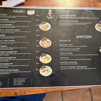 Ryu Katsu + Ramen Bar - Menu - Ramen Near Me - Vancouver, British Columbia