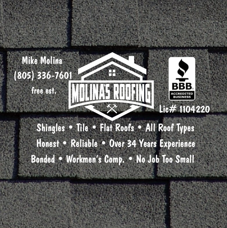 Slide of Molina’s Roofing
