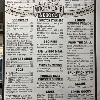 Moka Cafe - Call ahead. Here's the menu. - Coffee & Tea Near Me - Calabash, North Carolina