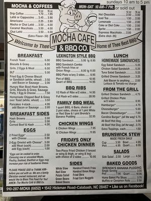 Menu photo 1 Moka Cafe Calabash, NC