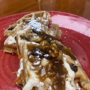 Biscuits & Jamz - Carrot Cake Waffle - Breakfast & Brunch Near Me - Lake Charles, Louisiana Biscuits & Jamz - Carrot Cake Waffle - Breakfast & Brunch Near Me - Lake Charles, Louisiana