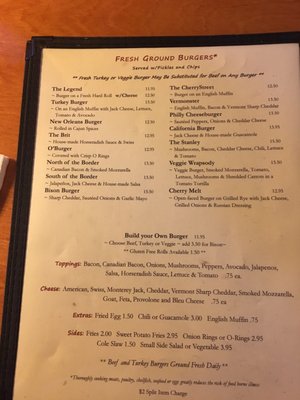 Menu photo 2 Cherry Street East New Canaan, CT Menu photo 2 Cherry Street East New Canaan, CT