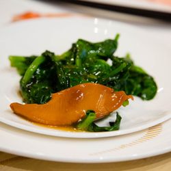 Shangri-La Banquet Hall & Convention Centre - Abalone and pea sprouts