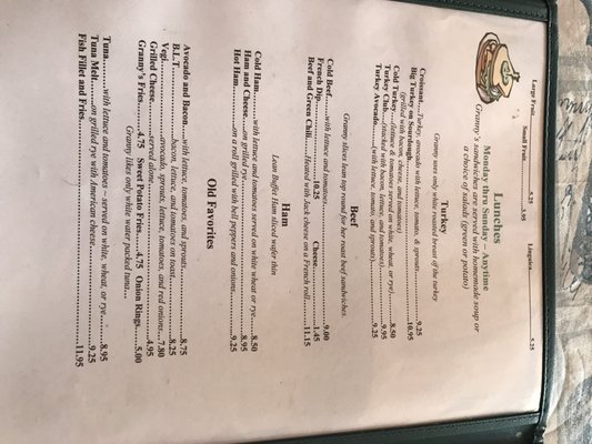 Menu photo 2 Granny's Pantry Atwater, CA Menu photo 2 Granny's Pantry Atwater, CA