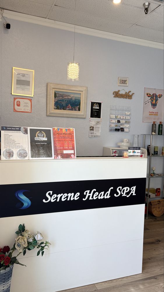 Serene Head Spa Logo