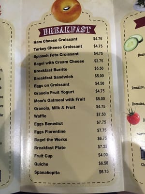 Menu photo 8 Wescafe Alameda, CA