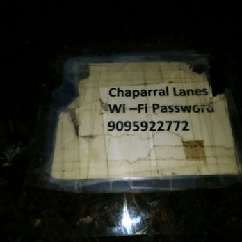 Chaparral Lanes - Wifi - Bowling Near Me - San Dimas, California