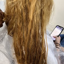 LaVish Hairsalon & Spa - My hair with dye"